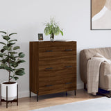 Sideboard Brown Oak 69.5x34x90 cm Engineered Wood 827867