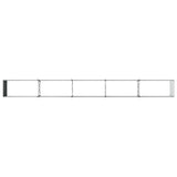 Raised Garden Bed Anthracite 400 x 40 x 55 cm cold-rolled steel 8006279