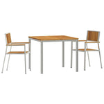 Garden Dining Set 3 pcs Brown Solid acacia wood 3334789
