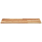 Floating Shelves 4 pcs 80x40x2 cm Oil Finished Solid Wood Acacia 3279558