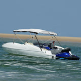 4-bow Bimini Top with Mesh Sidewalls 243xx137 cm 94853