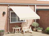 143694 Manual Retractable Awning 200 cm Cream