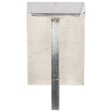 Aviator Desk Silver 112x50x76 cm Metal 284414