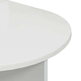 Bedside Table 2 pcs High Gloss White 48 x 49 x 65 cm 8001122