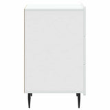 Bedside Cabinet White 43x 41 x 68 cm Engineered Wood 894325