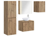 Bathroom Cabinet Set 5 pcs Artisan Oak 53 x 15.5 x 70 cm 3407310