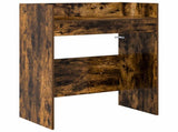 DJ Table Smoked Oak 102 x 45 x 102 cm Engineered Wood 8006744