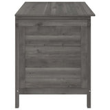 Garden Storage Box Anthracite 99x49.5x58.5 cm Solid Wood Fir 364754
