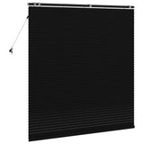 Venetian Blind Black 155 x 160 cm 35 mm Solid Paulownia Wood 42015502