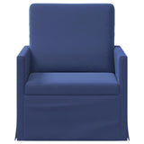 Armchair Police Blue 70 x 81 x 82 cm Velvet 42041033