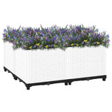 Raised Bed 80x80x38 cm Polypropylene 153318