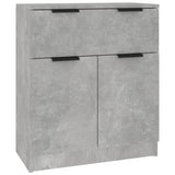 Sideboards 3 pcs Concrete Grey Engineered Wood 3115831