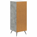 Sideboard Concrete Grey 33 x 34.5 x 90 cm Engineered Wood 895518