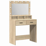 Dressing Table Sonoma Oak 79 x 41 x 135 cm Engineered Wood 865084