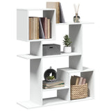 Room Divider Bookcase White 92x29x112 cm Engineered Wood 858120