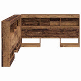 Storage Headboard Old Wood Engineered Wood 3335499