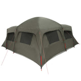 Family Tent with Rainfly Water-resistant 6-Person Army Green 42042253