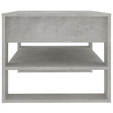 Coffee Table Concrete Grey 102x55x45 cm Engineered Wood 810903