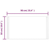 LED Bathroom Mirror 90x50 cm 151751