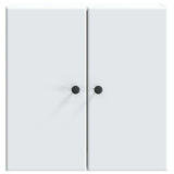 Wall-Mounted Cabinet White 59 x 31 x 60 cm Engineered Wood 899085