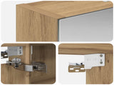 Bathroom Mirror Cabinet Artisian Oak 40 x 10.5 x 60.5 cm 889038