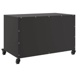 TV Cabinet Black 68x39x43.5 cm Steel 846638
