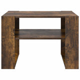 Coffee Table Smoked Oak 66 x 53 x 45 cm Engineered Wood 8000104