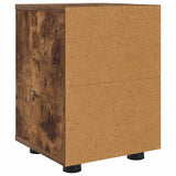 Bedside Tables with Drawer 2 pcs Smoked Oak 30.5 x 30 x 43 cm 888808