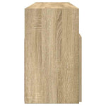 TV Cabinet with LED Lights Sonoma Oak 120x30x50 cm 804304