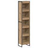 Book Cabinet Artisian Oak 40 x 30 x 189.5 cm Engineered Wood 886383
