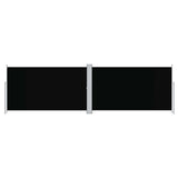 Retractable Side Awning Black 180x600 cm 318000