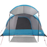 Family Tent Tunnel 8-Person Blue Waterproof 4009550
