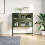 Sideboard Olive Green 100.5x39x107 cm Cold-rolled Steel 853426