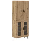 Highboard 2 pcs Old Wood 69.5 x 34 x 180 cm Engineered Wood 3403184