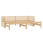 ZNTS Pull-out Day Bed without Mattress 2xcm 806965