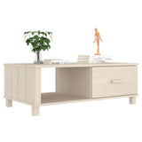 Coffee Table HAMAR Honey Brown 100x55x35 cm Solid Wood Pine 340452