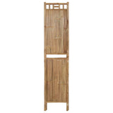 4-Panel Room Divider Bamboo 160x180 cm 341749