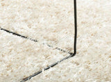 Rug ISTAN High Pile Shiny Look Cream 120x170 cm 375664