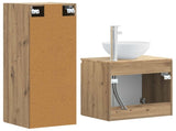 Bathroom Furniture Set 2 pcs Artisan Oak 33 x 34.5 x 100 cm 3406122