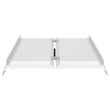 Ramp for Wheelchair 270 kg Silver 270 kg Aluminium 42021095