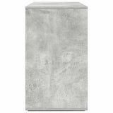 Sideboard Concrete Grey 135 x 41 x 75 cm Engineered Wood 3333889