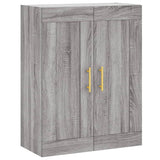 Wall Mounted Cabinets 2 pcs Grey Sonoma Engineered Wood 3198007