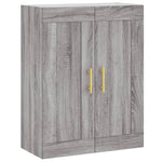 Highboard Grey Sonoma 69.5x34x180 cm Engineered Wood 3199807