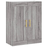 Highboard Grey Sonoma 69.5x34x180 cm Engineered Wood 3199807