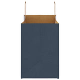 Paper Bags 250 pcs with Handles Blue 32x17x25 cm 4101929