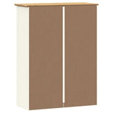 Dresser Top VIGO White 78x30x100 cm Solid Wood Pine 353206