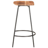 Bar Stools 2 pcs Solid Acacia Wood 320651