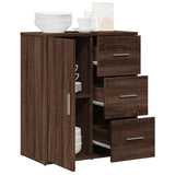 Sideboard Brown Oak 60x31x70 cm Engineered Wood 840477