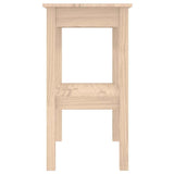 Console Table 80x40x75 cm Solid Wood Pine 814304
