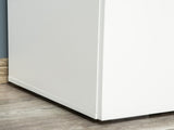 Storage Cabinet w/ Two Shelves Wooden Sideboard Freestanding Kitchen Cupboard Bookcase - White T3398P342993